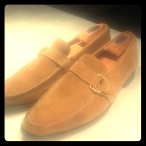 Suede Billy Reid loafers